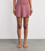 Pink Smooth Layers Mini Skort