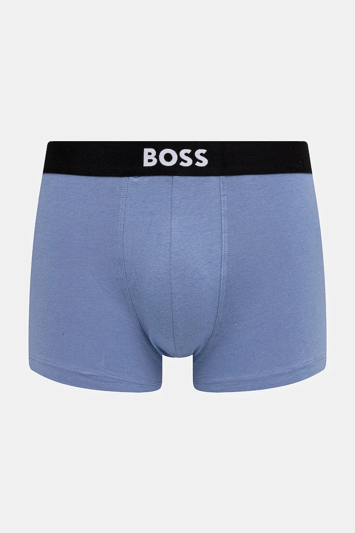 BOSS erkek pamuklu elastan boxer Trunk 3P BOSS ONE 3’lü