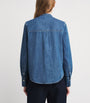 Veronica Beard Blue Gabby Denim Shirt