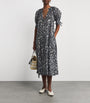 Cotton Floral Selena Midi Dress