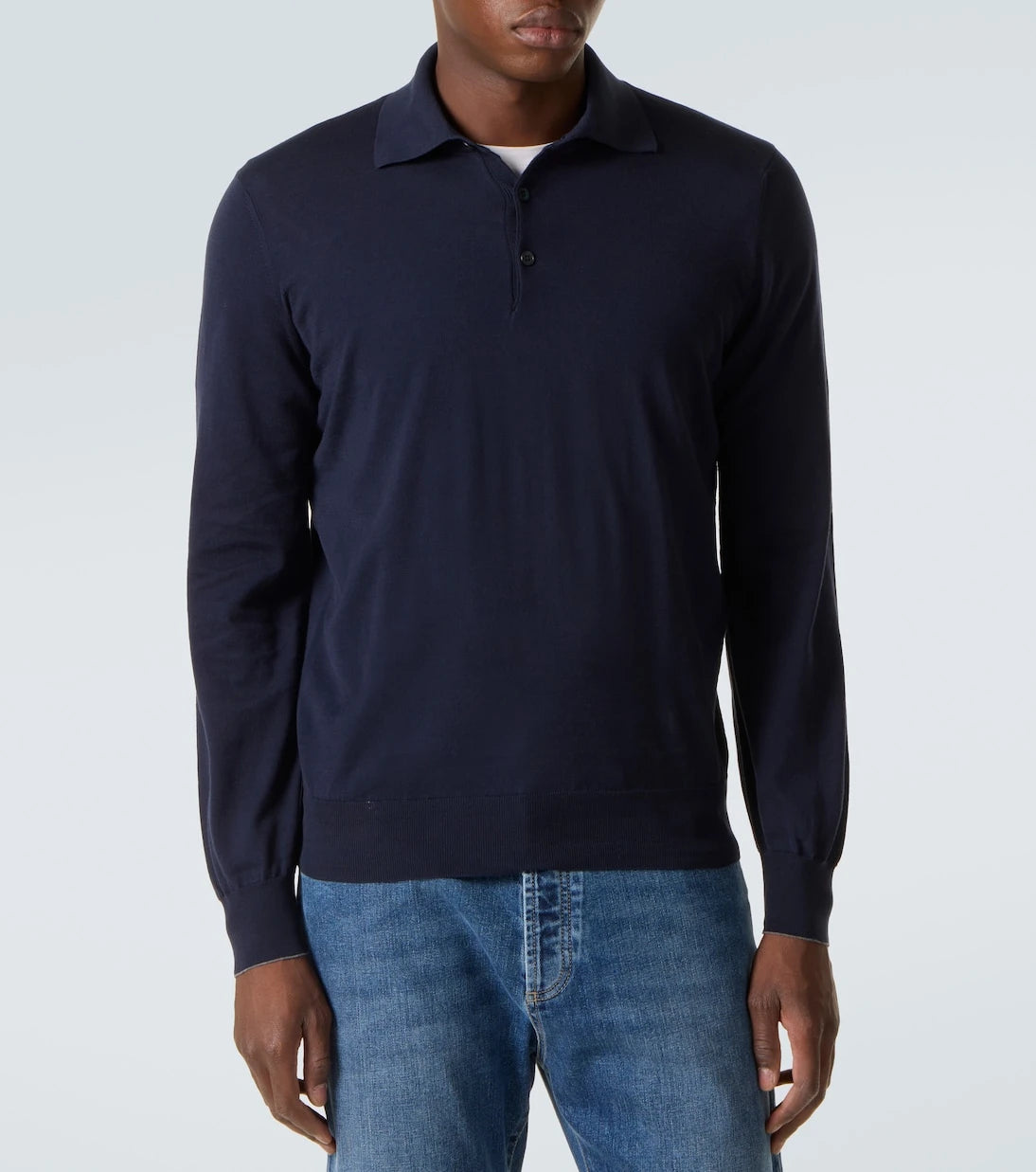 Brunello Cucinelli - Cotton polo sweater