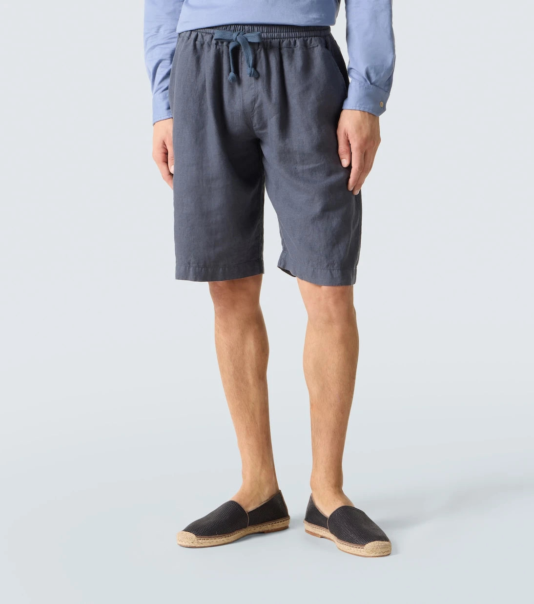 Fedeli - Vico linen Bermuda shorts