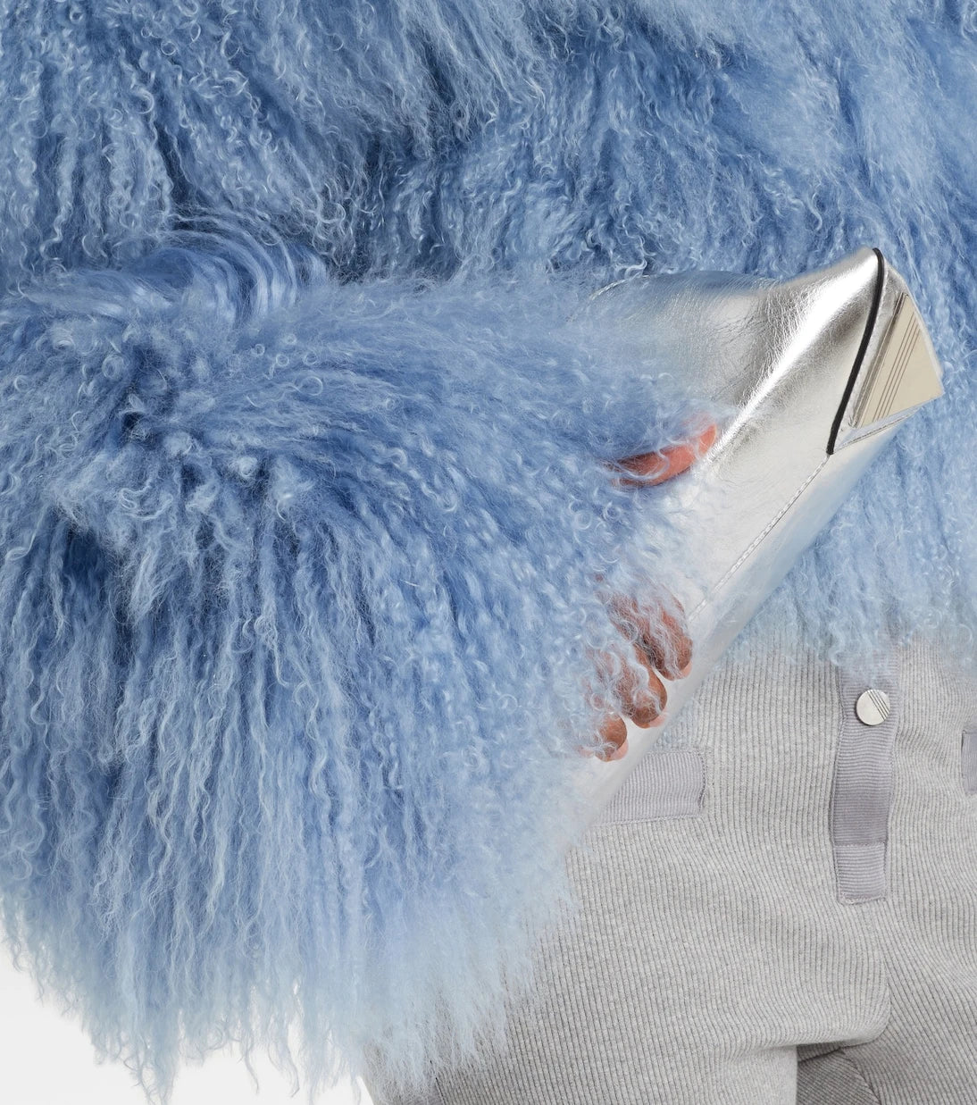 The Attico - Shearling jacket