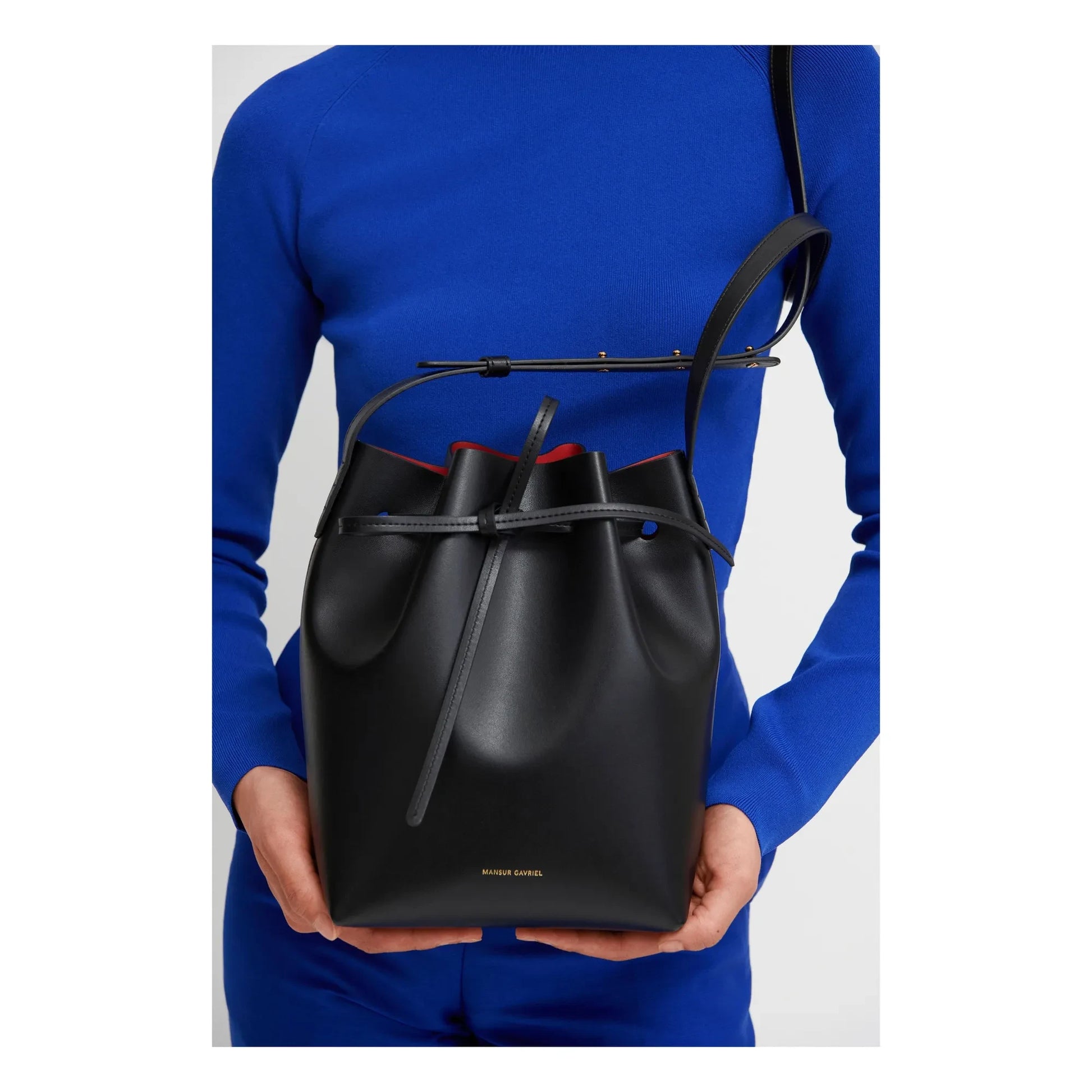 Mansur Gavriel - Mini Bucket bag | Black