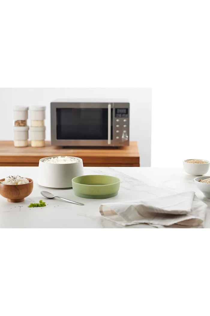 Lekue Quick Quinoa & Rice Cooker Mikrodalga Fırında Pirinç ve Tahıl Pişirme Kabı