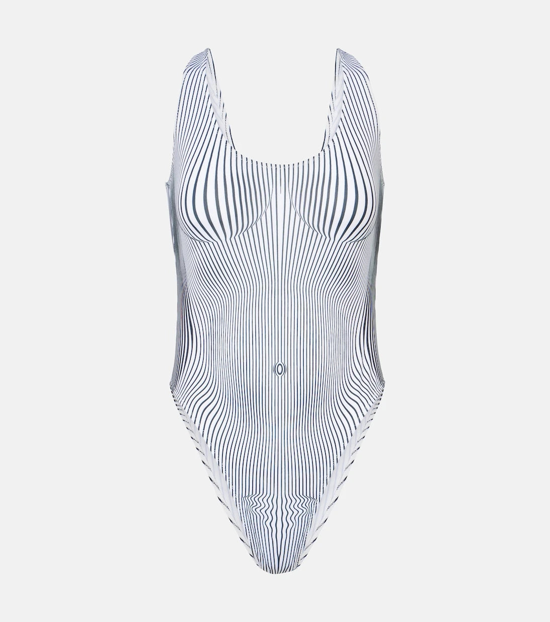 Jean Paul Gaultier - Pinstripe Body Morphing swimsuit