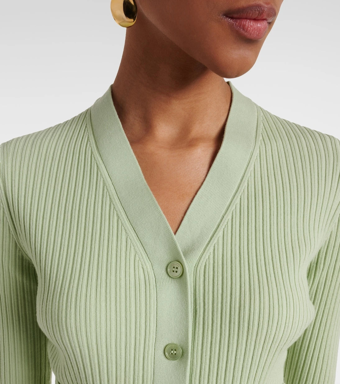 Joseph - Ribbed-knit wool cardigan
