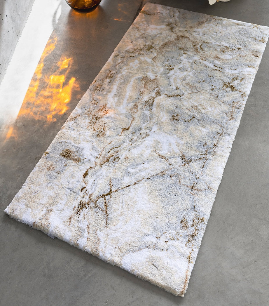 Abyss & Habidecor Egyptian Cotton-Blend Castello Bath Mat (50cm x 80cm)