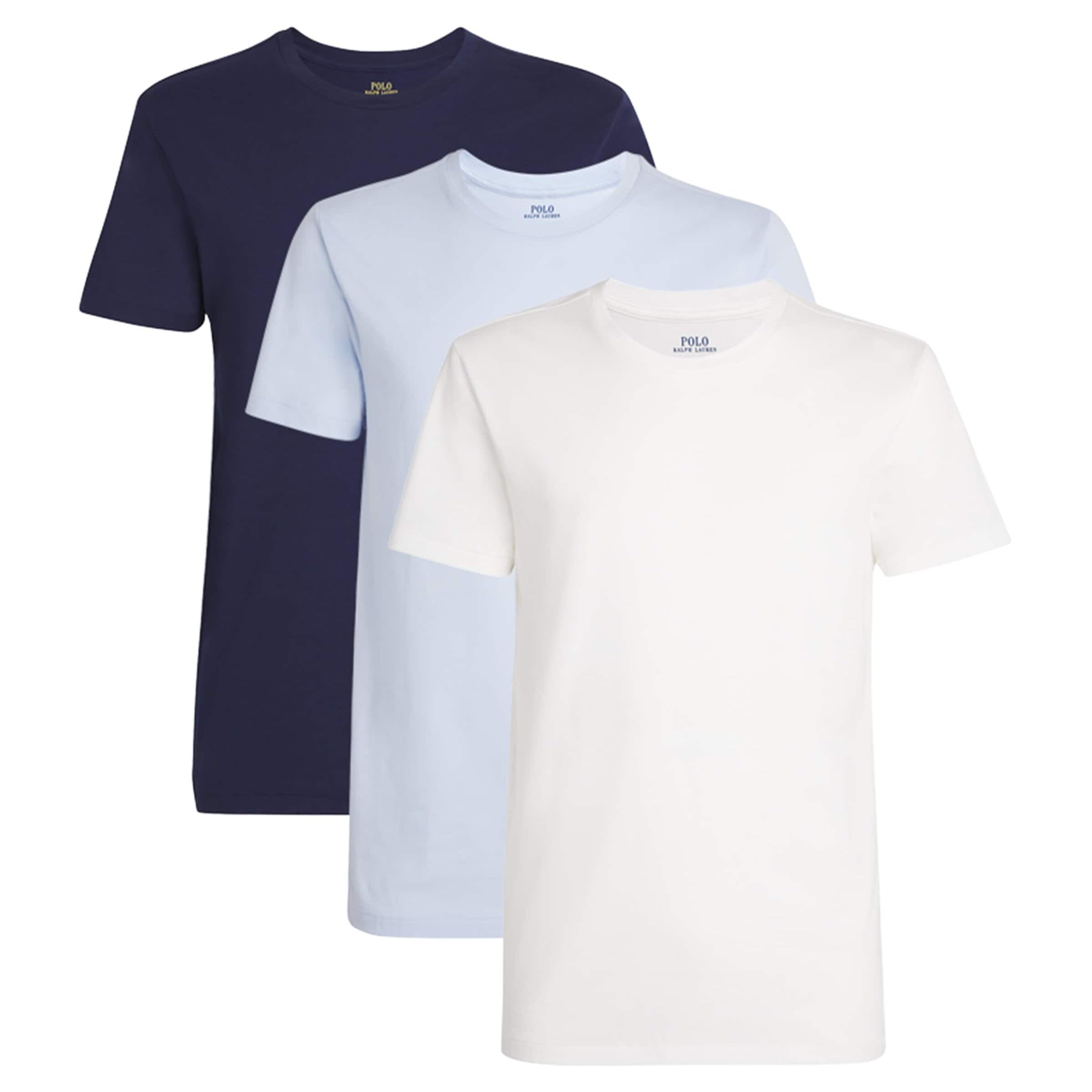 Cotton Crew-Neck T-Shirt (Pack of 3)