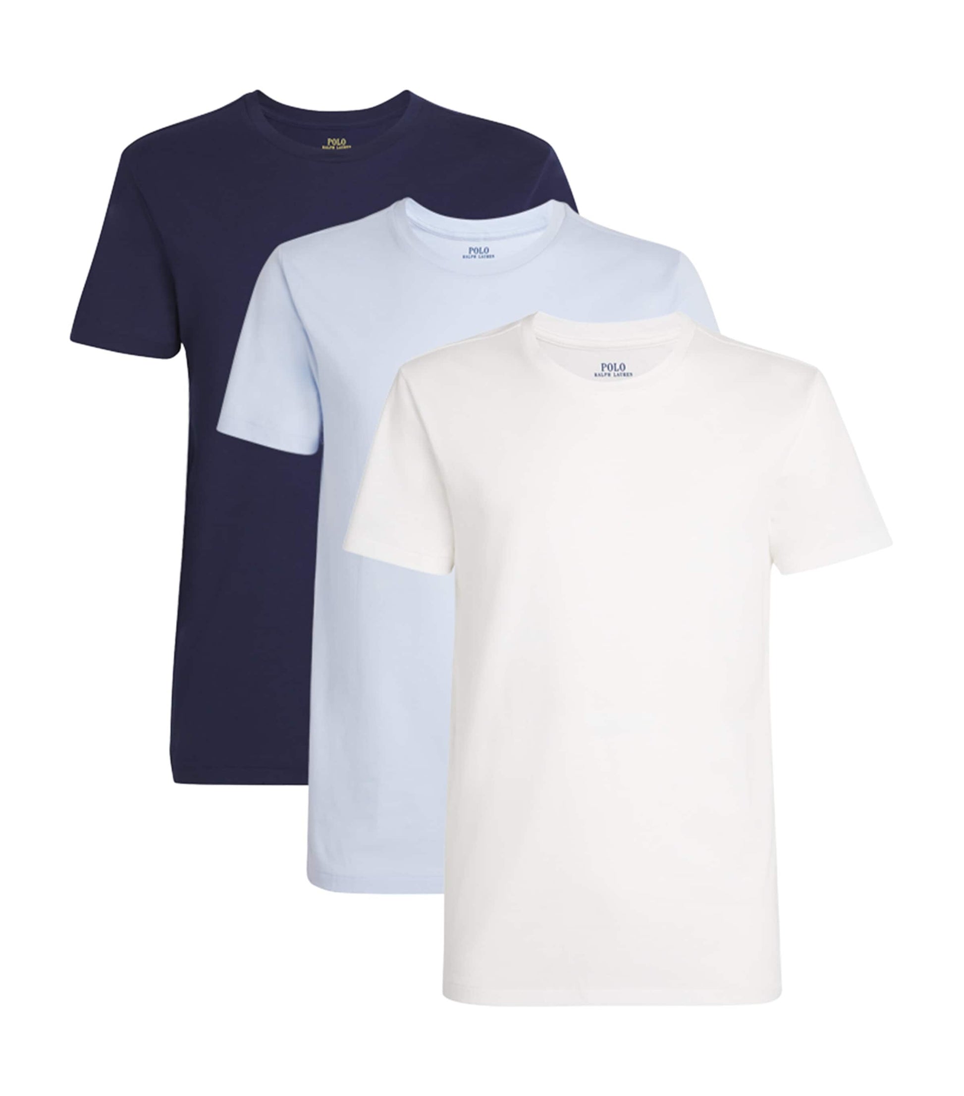 Cotton Crew-Neck T-Shirt (Pack of 3)