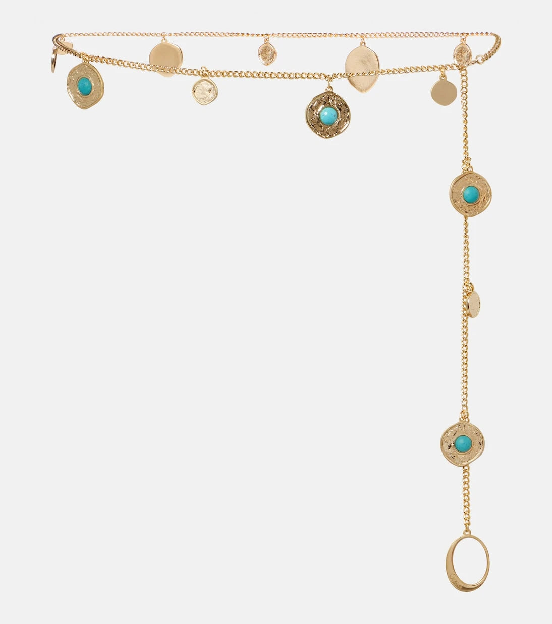 Oséree - Embellished chain belt