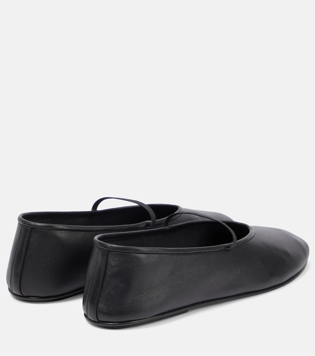 The Row - Leather ballet flats