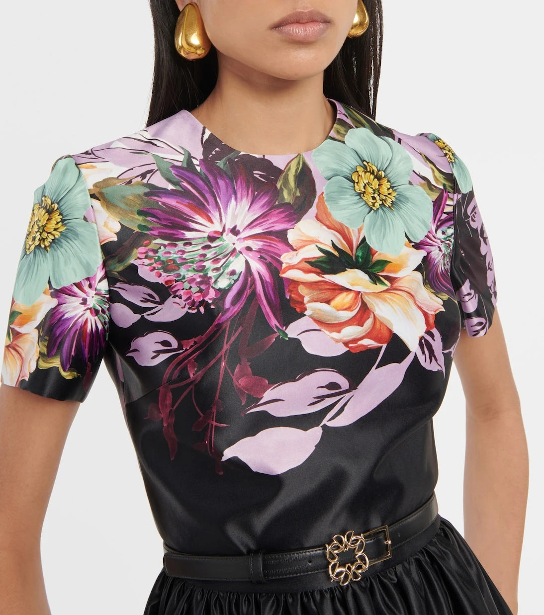 Elie Saab - Floral midi dress