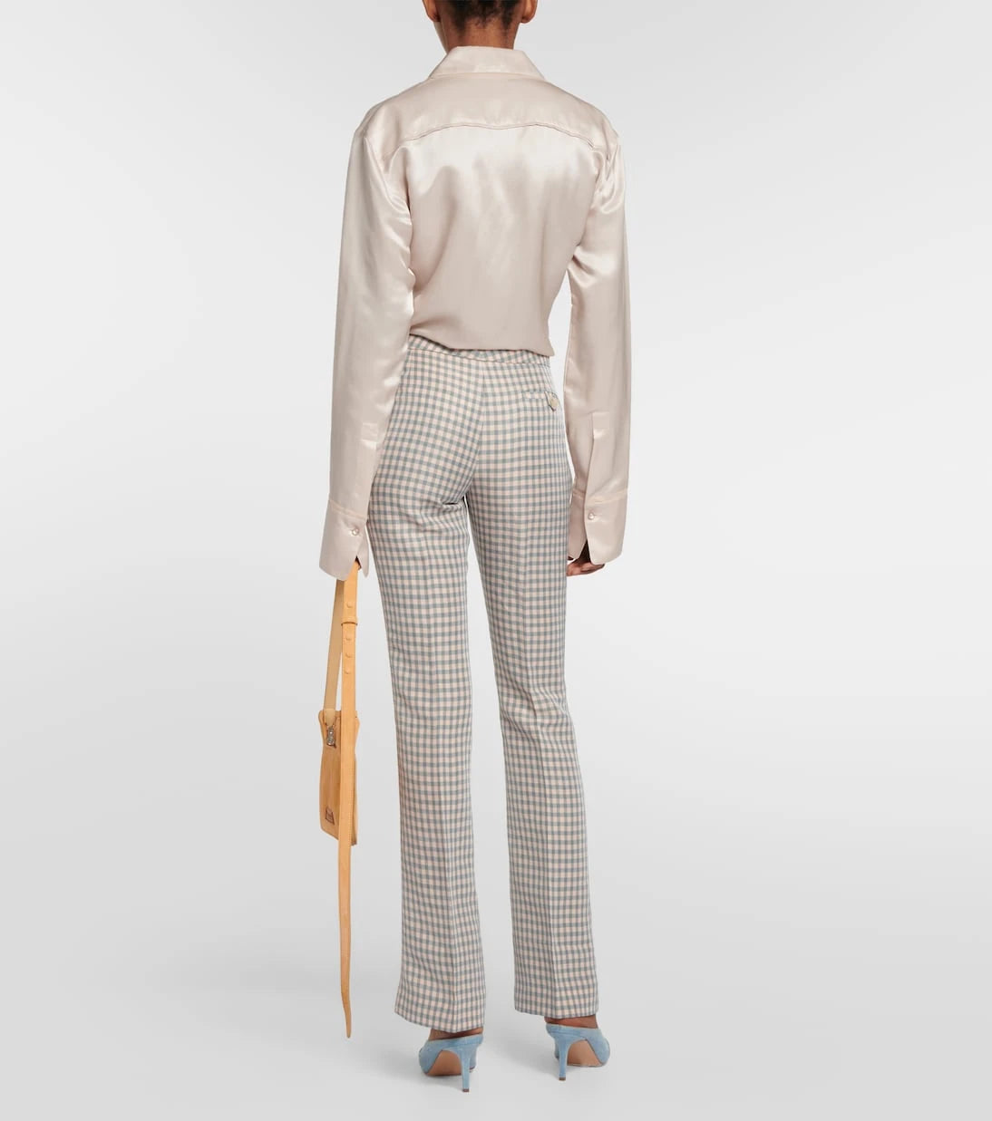 Acne Studios - Checked low-rise pants