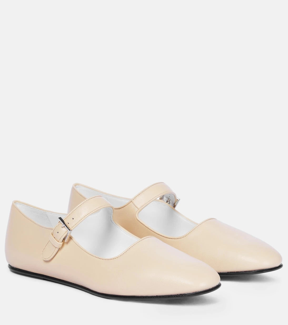 The Row - Ava leather ballet flats