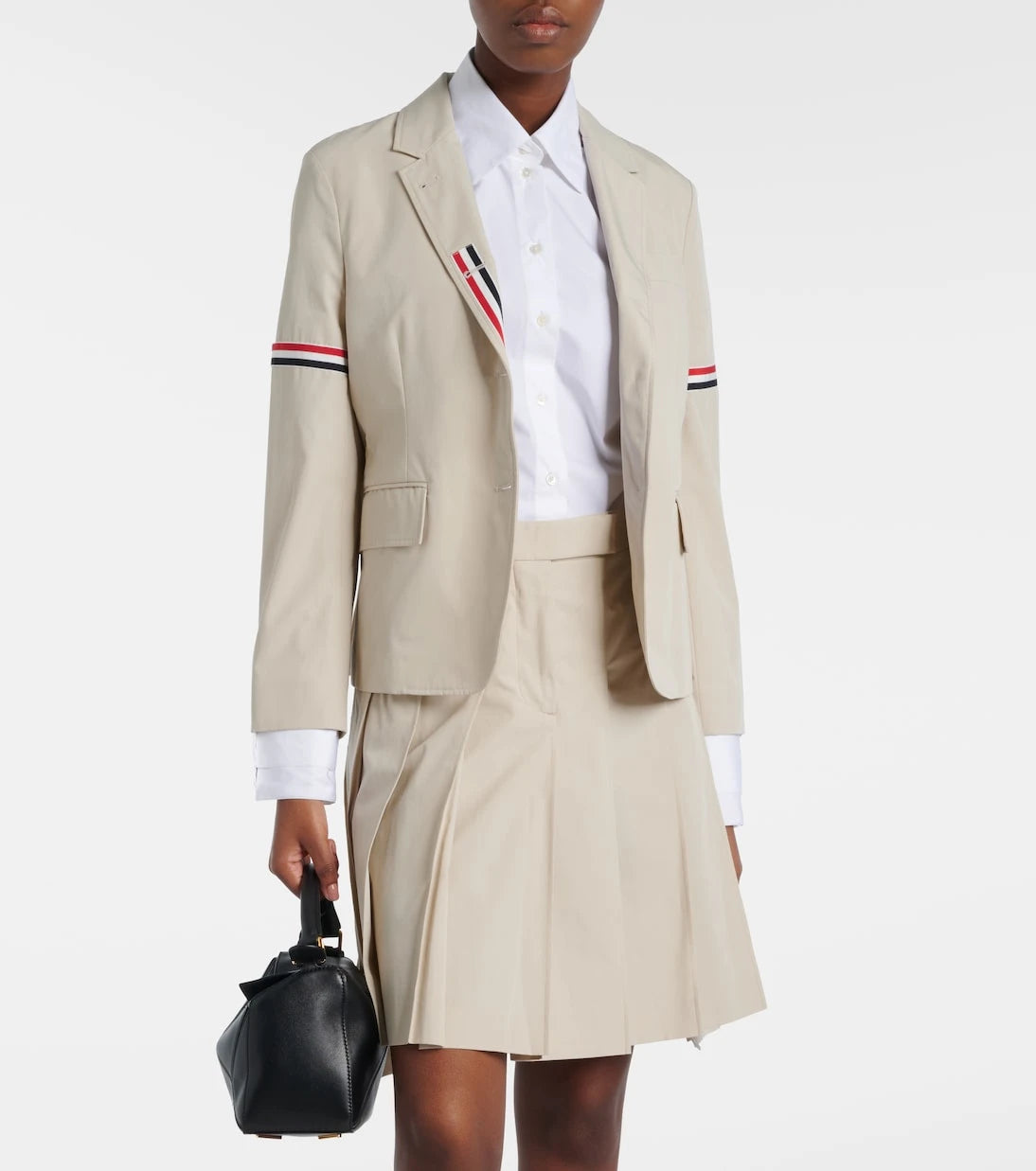 Thom Browne - 4-Bar cotton jacket
