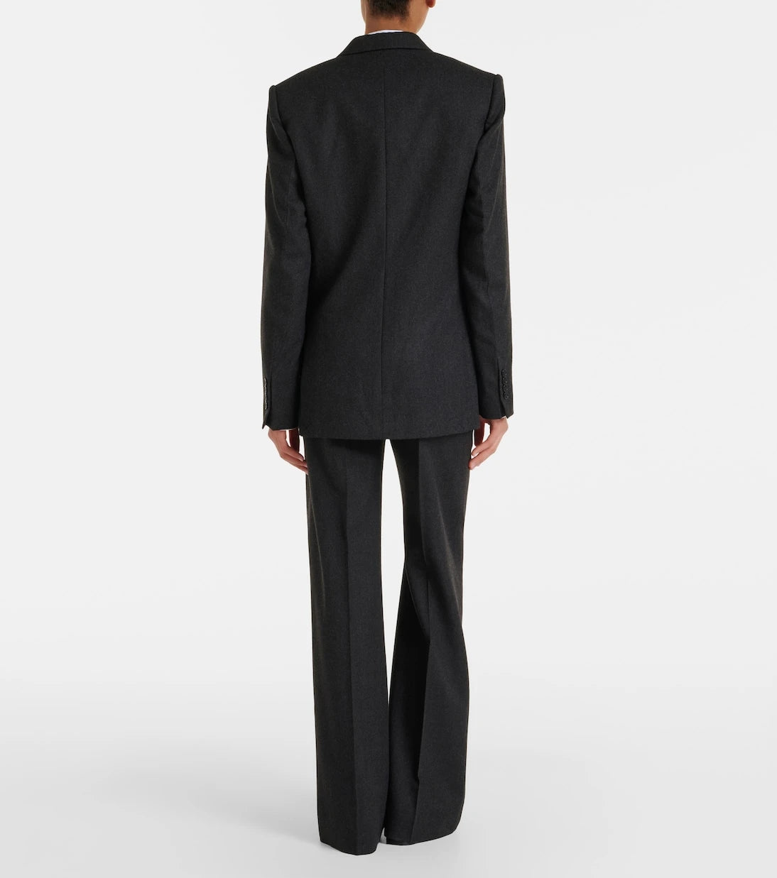 Victoria Beckham - Alina virgin wool flared pants