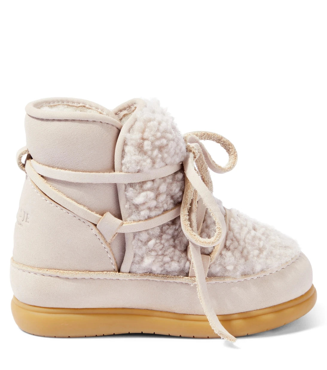 Donsje - Baby Ceysa teddy and leather booties