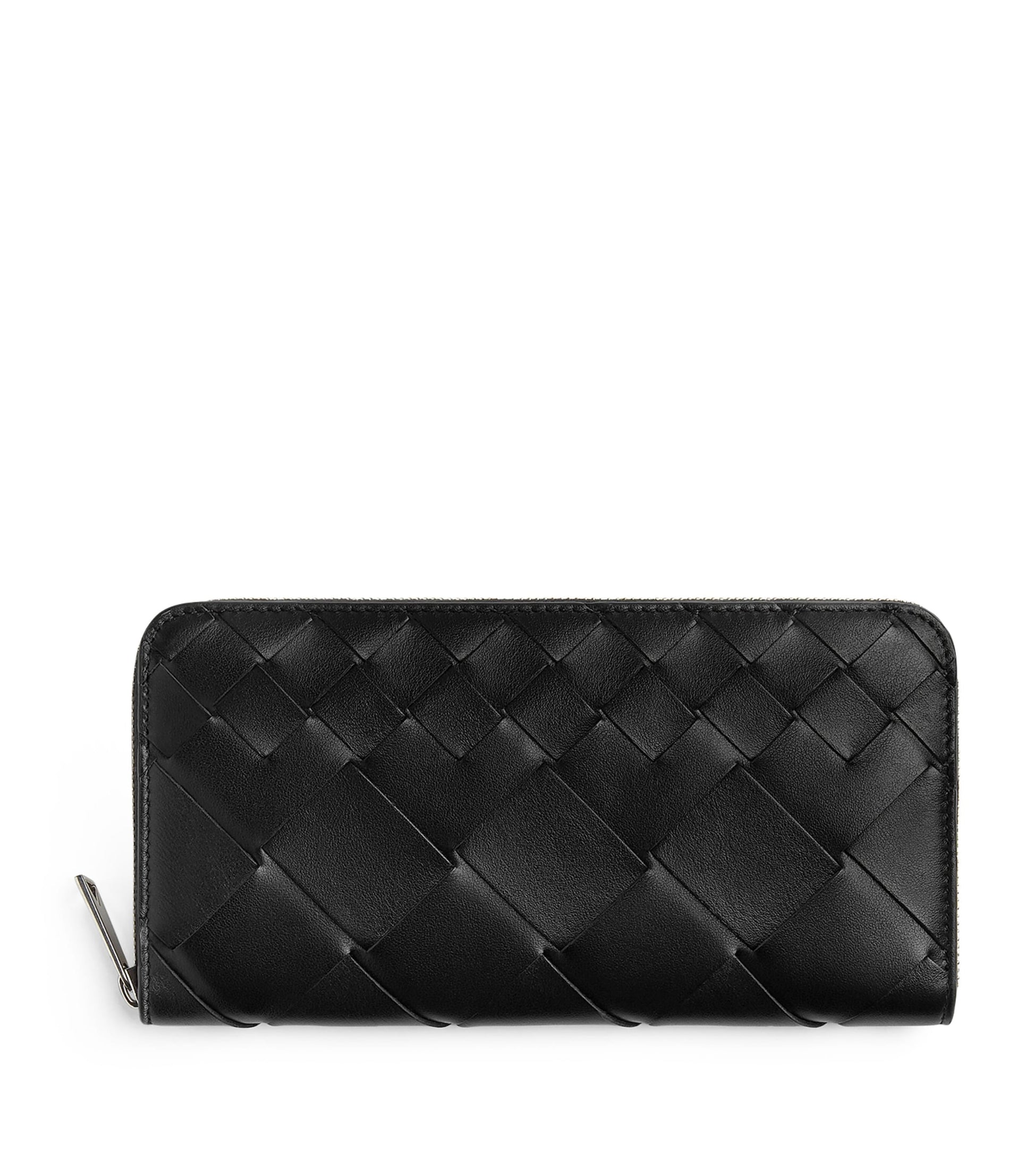 Bottega Veneta Intrecciato Zip-Around Wallet