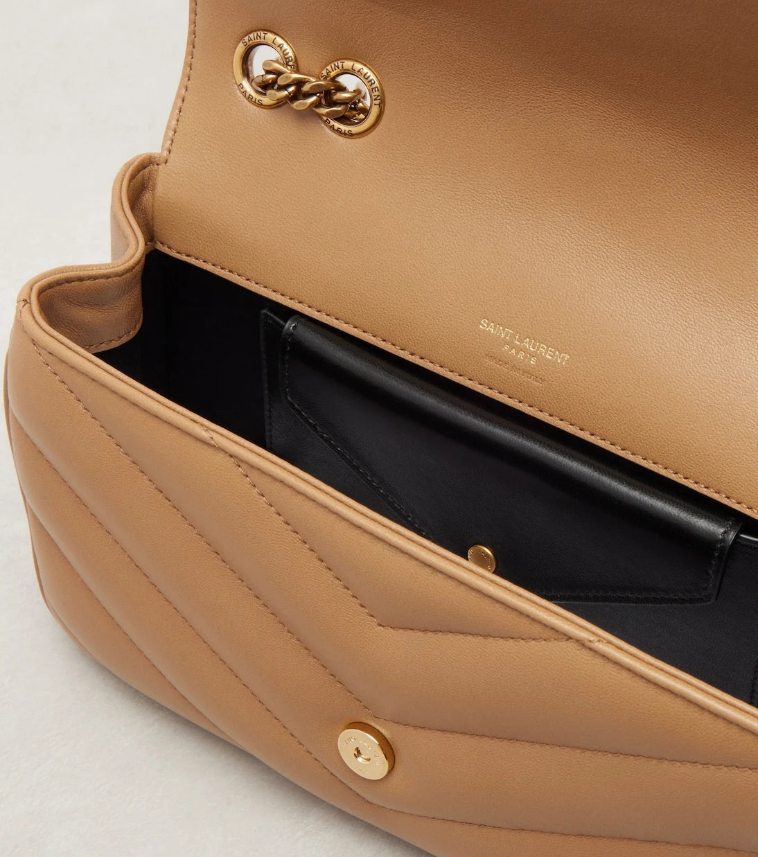 Saint Laurent - Loulou Small leather shoulder bag