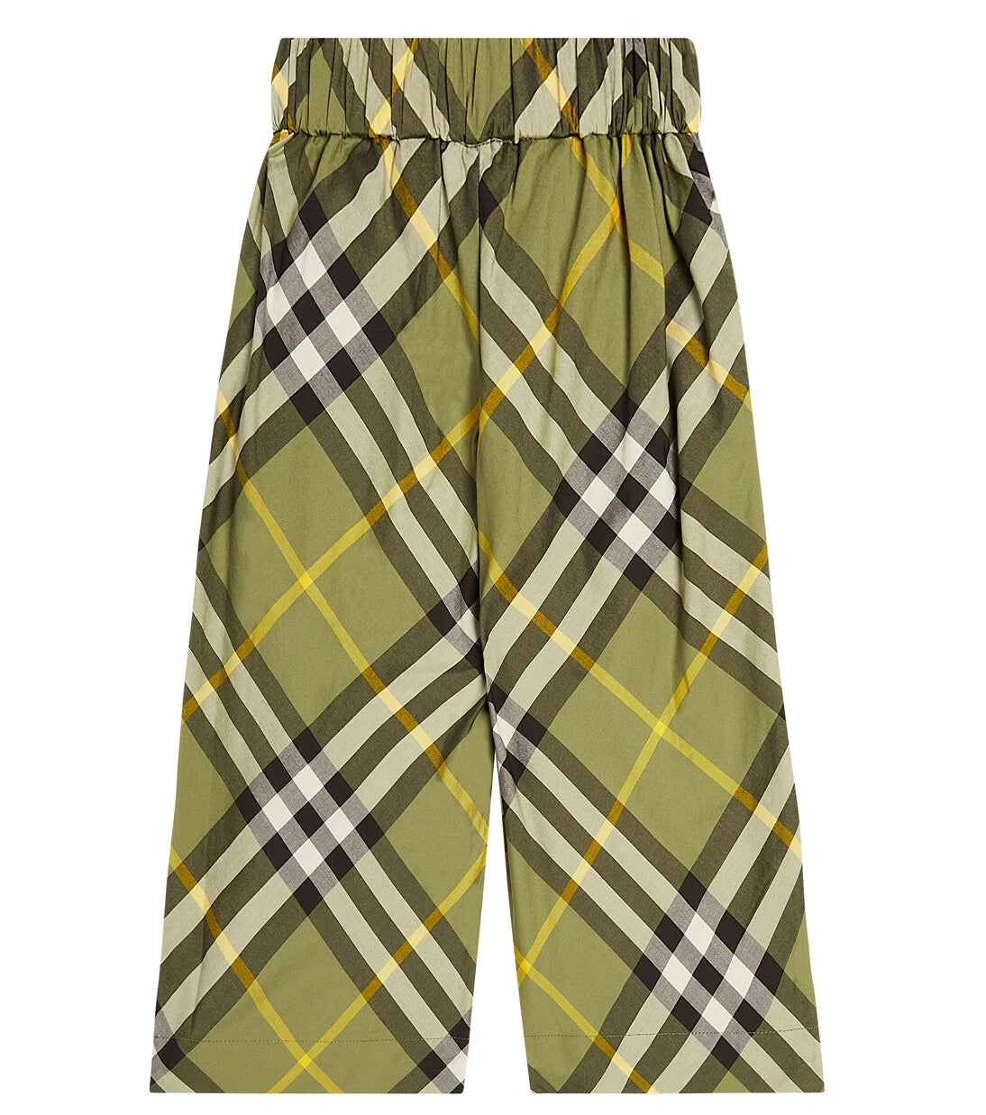 Burberry Kids - بنطلون بربري كاروهات قطن
