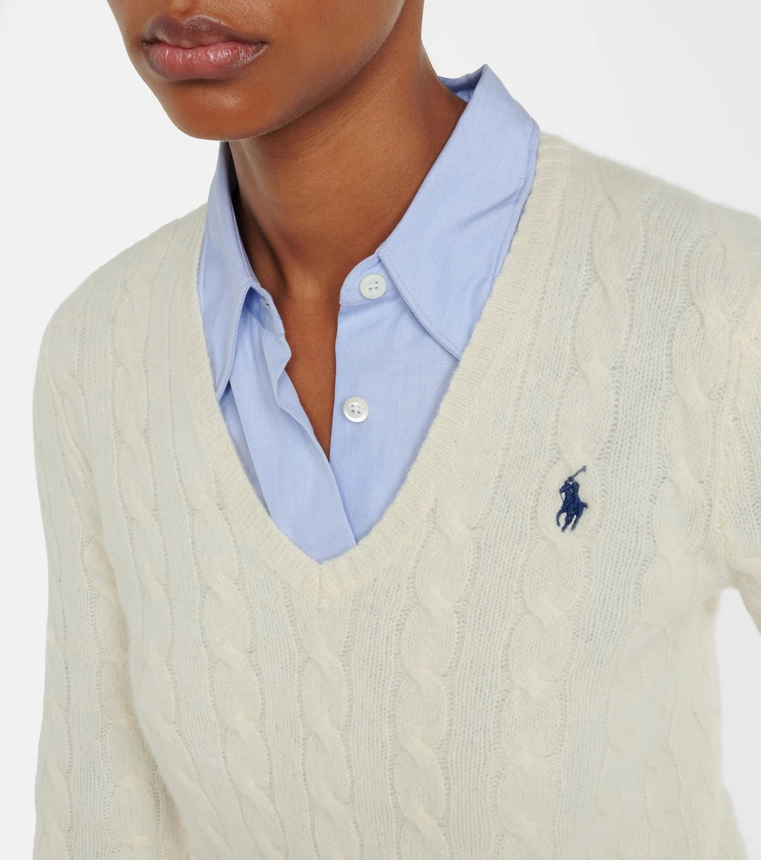 Polo Ralph Lauren - كنزة كيمبرلي من الصوف والكشمير