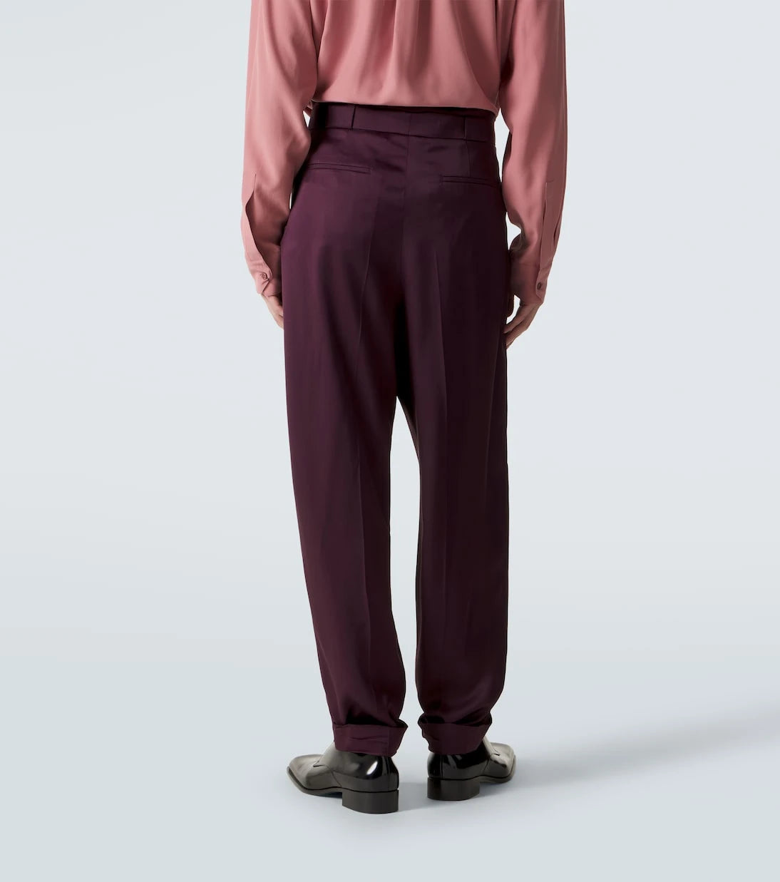 Saint Laurent - Silk suit pants