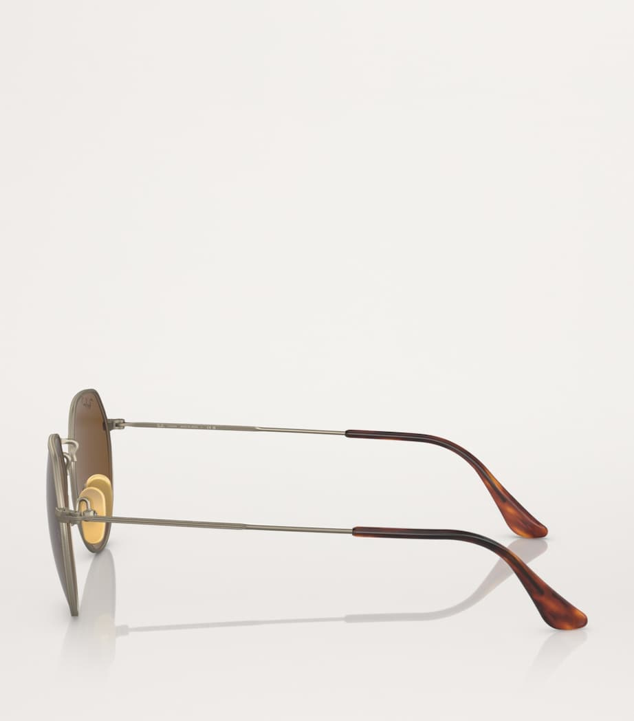 Ray-Ban Gold RB8165 Jack Sunglasses