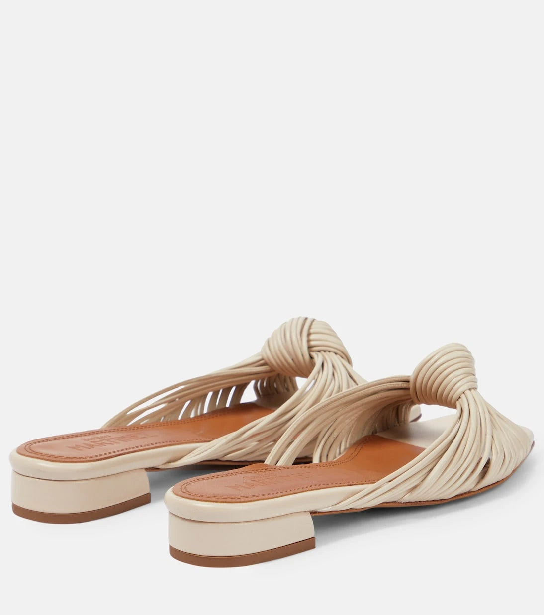 Souliers Martinez - Alicante leather mules