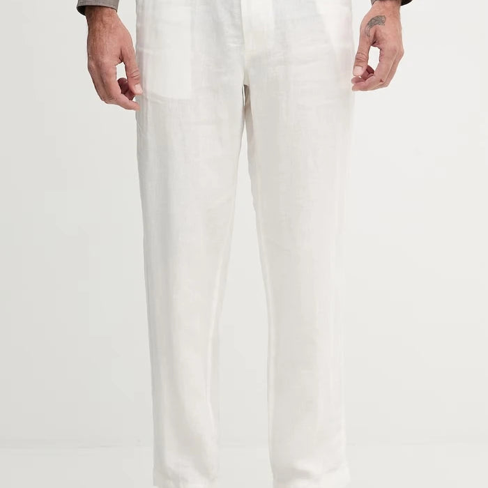 United Colors of Benetton erkek keten pantolon