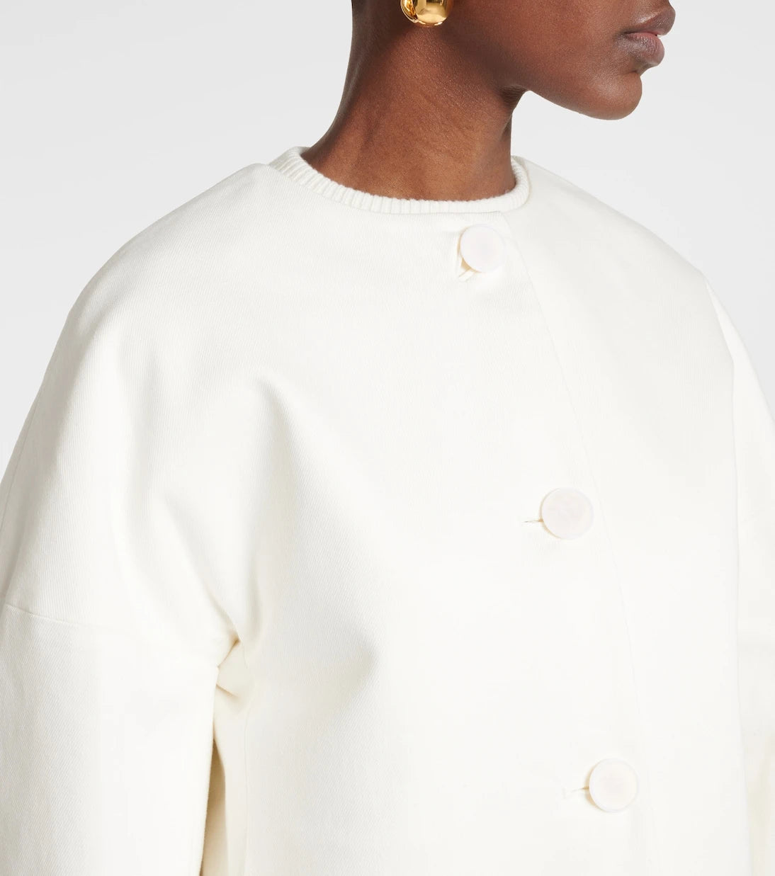 Fforme - Dev cropped denim jacket