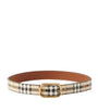 Burberry Neutral Check Belt