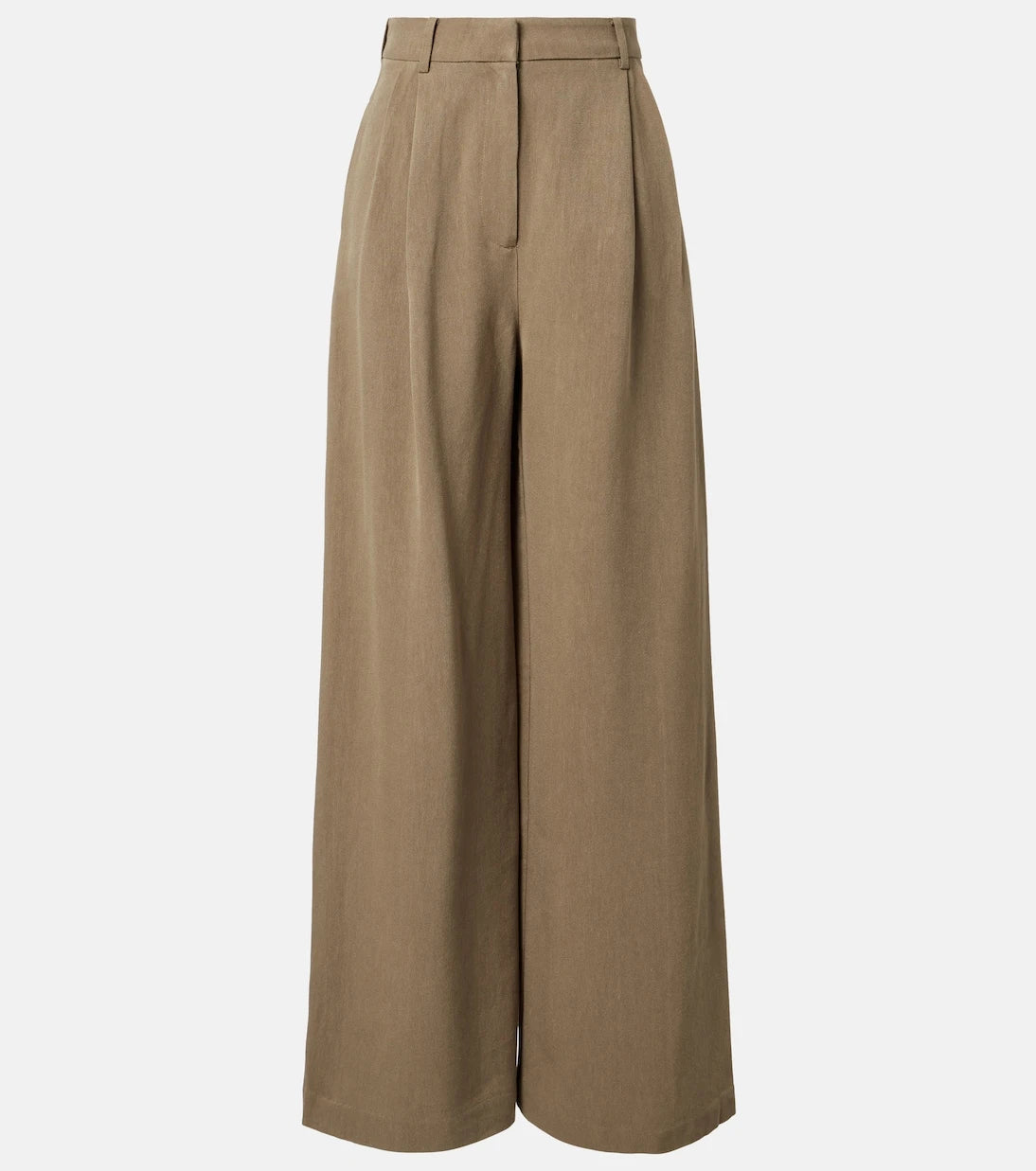 The Frankie Shop - Marfa pleated wide-leg pants