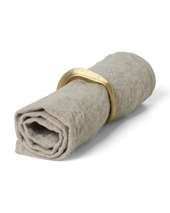 ferm LIVING Flow Peçete Halkası (4 Parça)