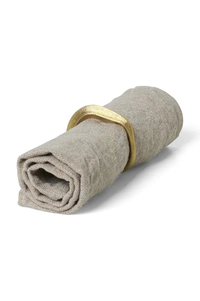 ferm LIVING Flow Peçete Halkası (4 Parça)