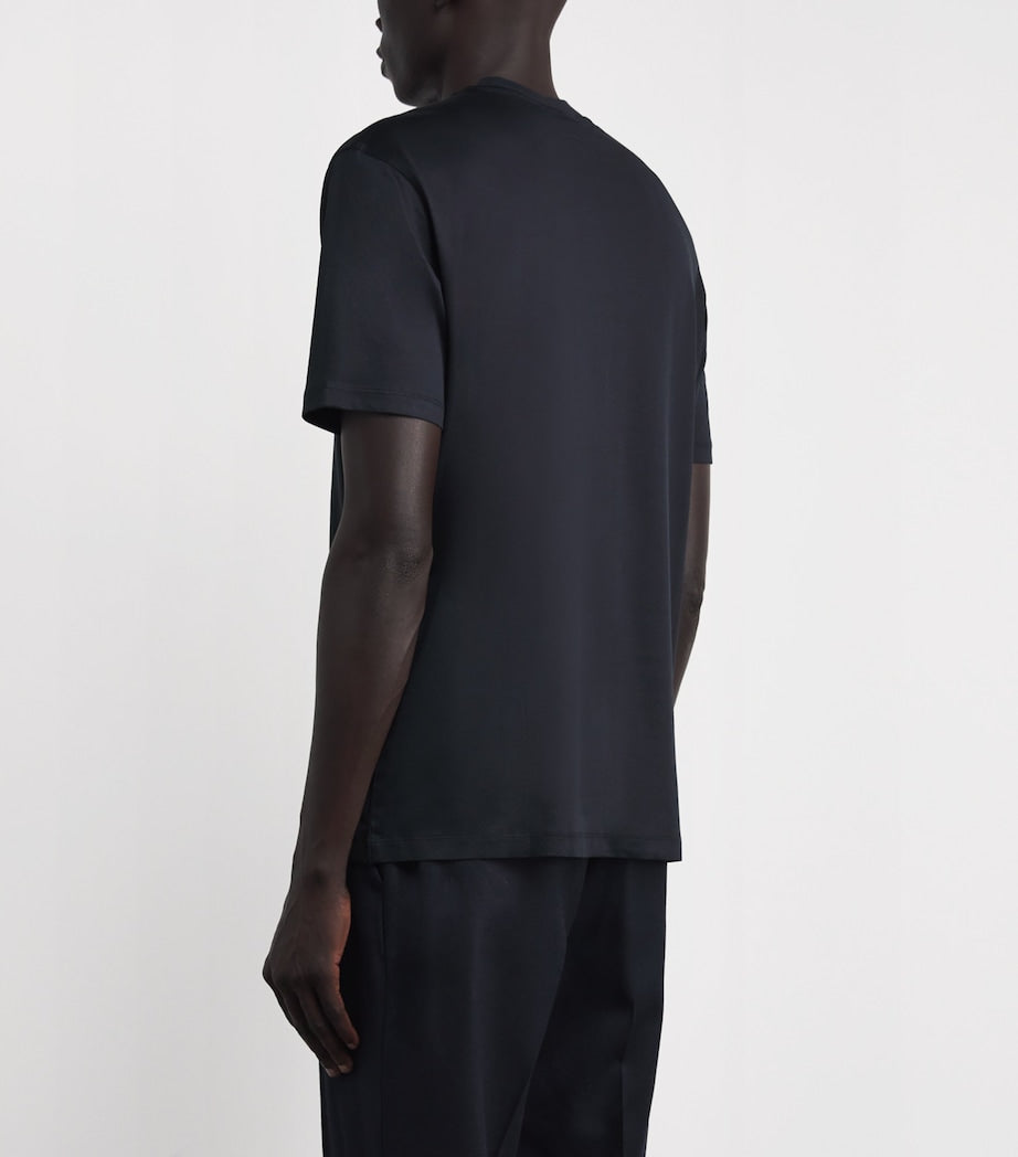 Jersey Embossed-Logo T-Shirt