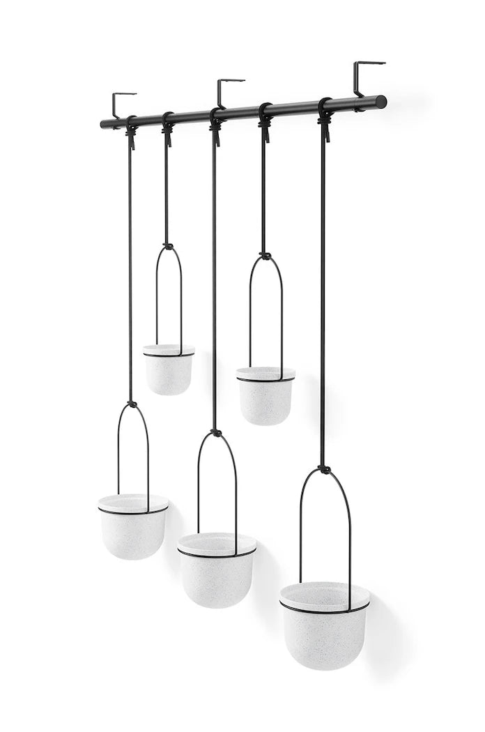 Umbra Duvar Saksı Seti 2 x O 10 cm / 3 x O15 cm