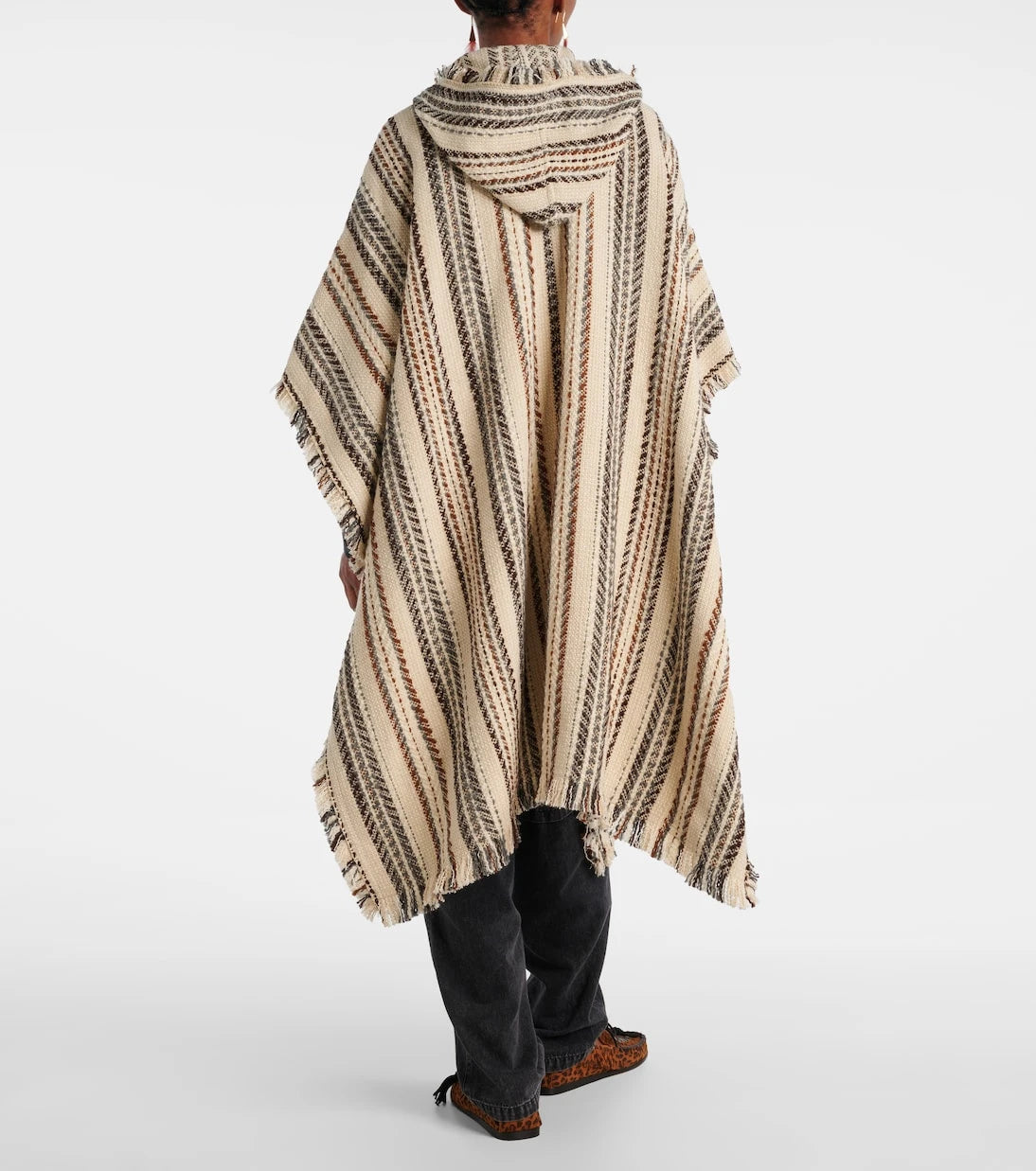 Marant Etoile - Iseline striped poncho