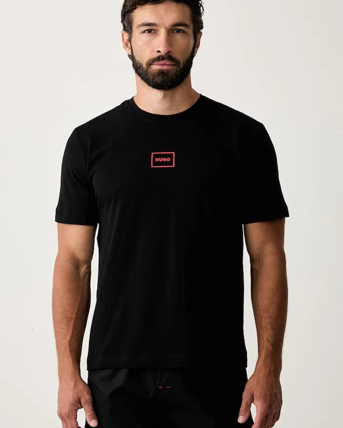 HUGO erkek iki parçalı pamuklu pijama SOREN SHORT SET