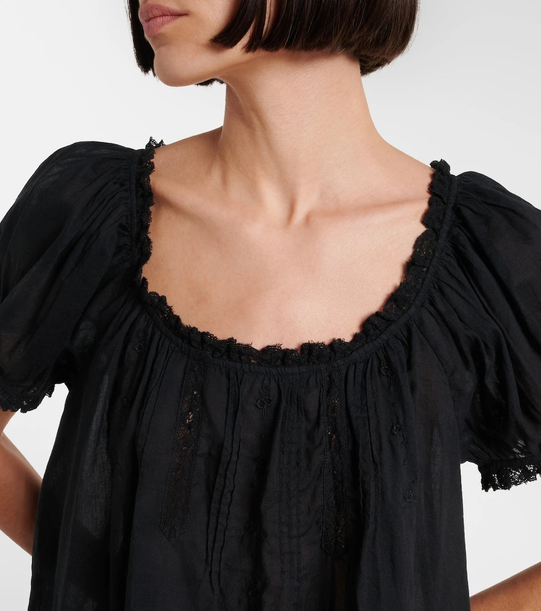 Dôen - Frederica cotton voile top