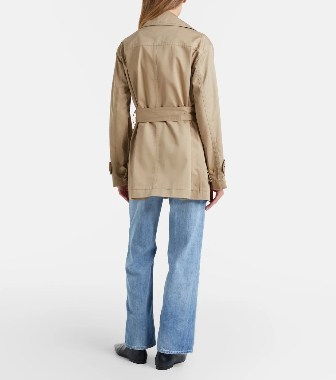 7 For All Mankind - بنطلون جينز بقصة مستقيمة "ستوفبايب"