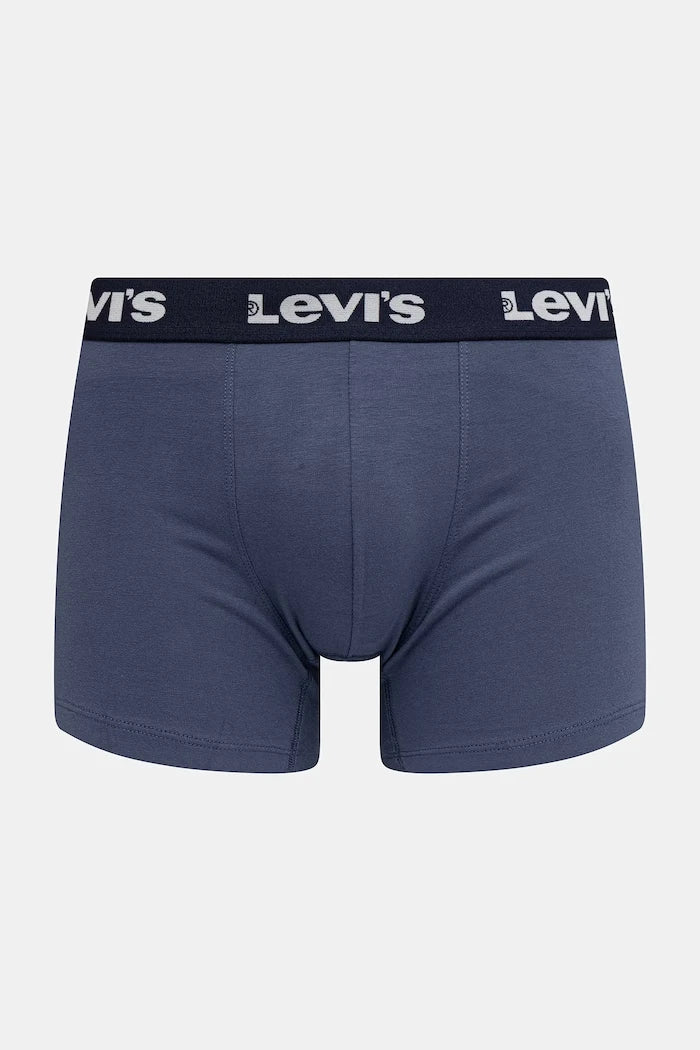 Levi's pamuk ve elastanlı dar kesim erkek boxer 6'lı