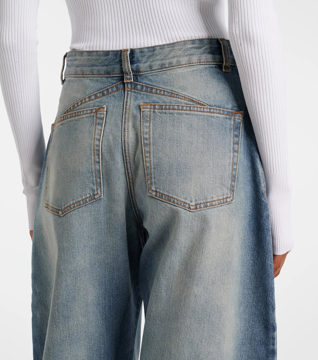 Alaïa - Barrel-leg jeans
