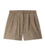 Cotton-Blend Plaid Flannel Shorts (10-14 Years)