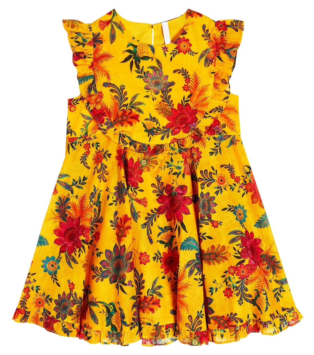 Zimmermann Kids - Ginger Tier floral cotton dress