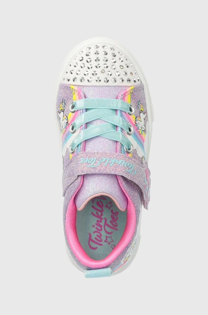 Детски ниски кецове Skechers TWINKLE SPARKS JUMPIN CLOUDS