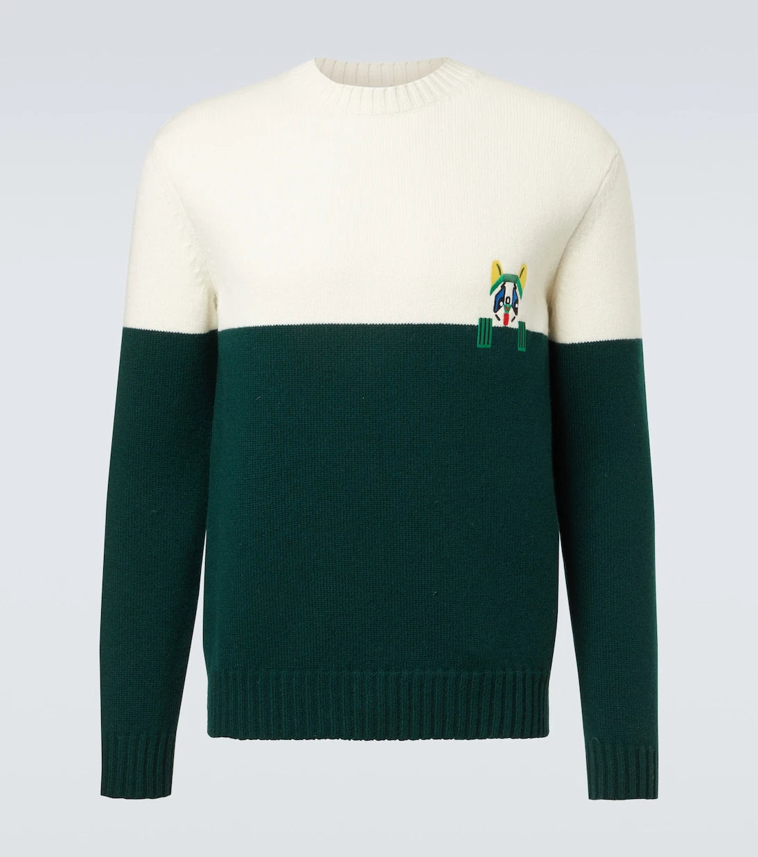 Loewe - x Louis Wain embroidered wool sweater