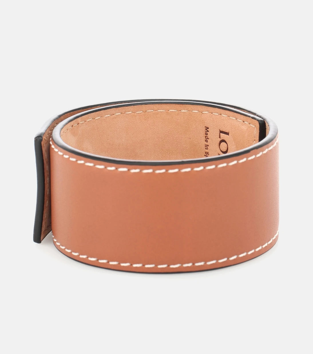 Loewe - Anagram leather snap bracelet