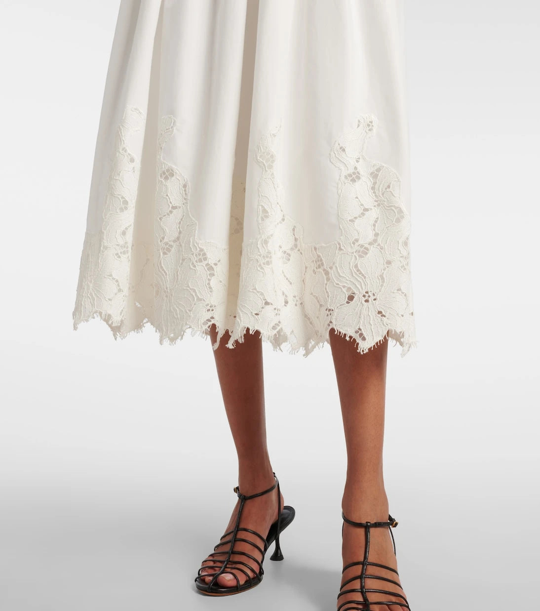 Simkhai - Lilianna cotton-blend midi dress