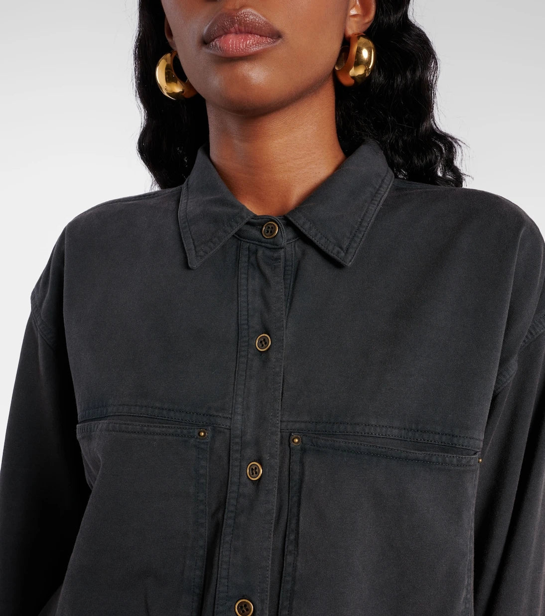 Marant Etoile - Raquel cotton shirt